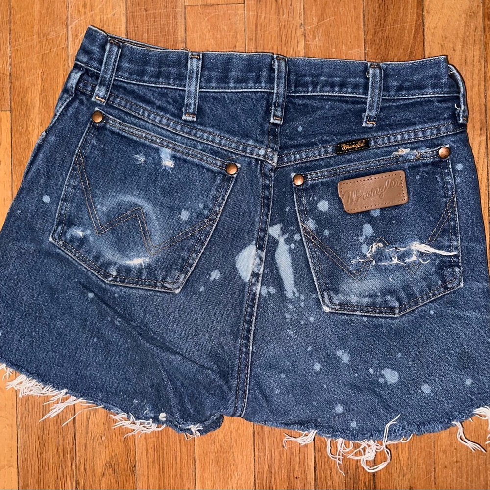 Custom wrangler shorts